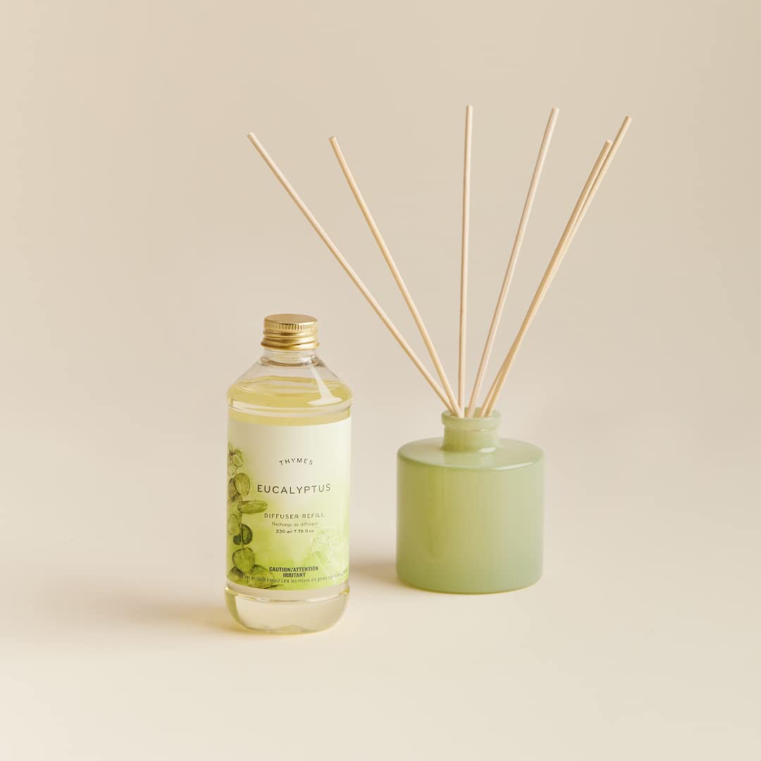 Thymes Petite Diffuser - 4 Fl Oz - Eucalyptus, Rattan Material