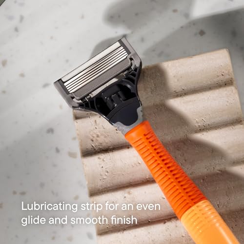 Harry's Original Razor Blades for Men - 10 Count - Premium Razor Blade Refill Cartridges - German Engineered