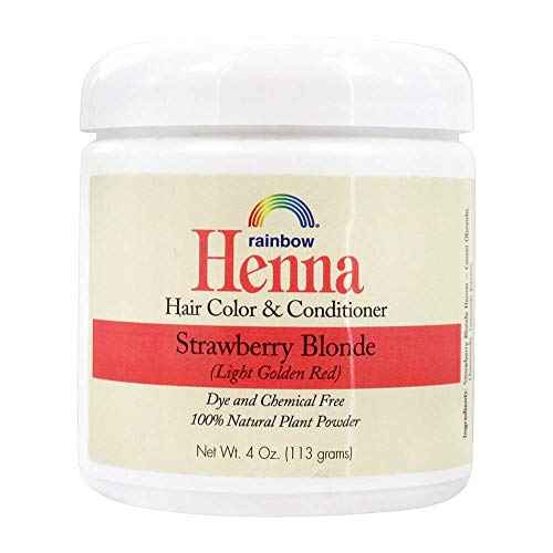 Rainbow Research Henna Hair Color and Conditioner Persian Strawberry, 4 Ounce