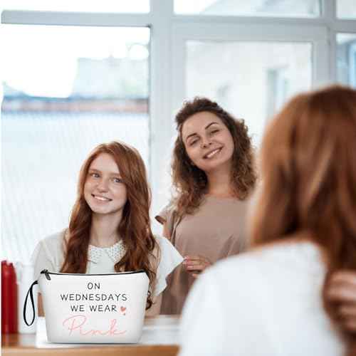 Cosmetic Bag for Purse,Gifts for Little Girls,Mean s Cosmetic Makeup Bag,Fun Gifts for Women Friends,Bridesmaids Proposal Gifts,Sister Birthday Gifts,Christmas Gifts for Teenage Girls