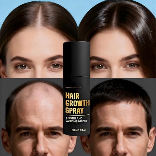 Hair Growth, Hair Growth Spray, Promotes Thicker, Fuller Hair For Women & Men ? All Hair Types, Hair Thickening Sprays With Natural Ingredients (1 PCS)