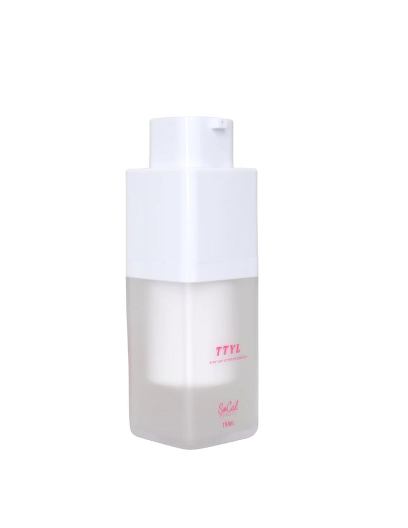 TTYL Cream Lash Remover - Professional-Strength, Fume-Free Eyelash Extension Remover | 15ml, Strawberry Scented, Gentle Formula