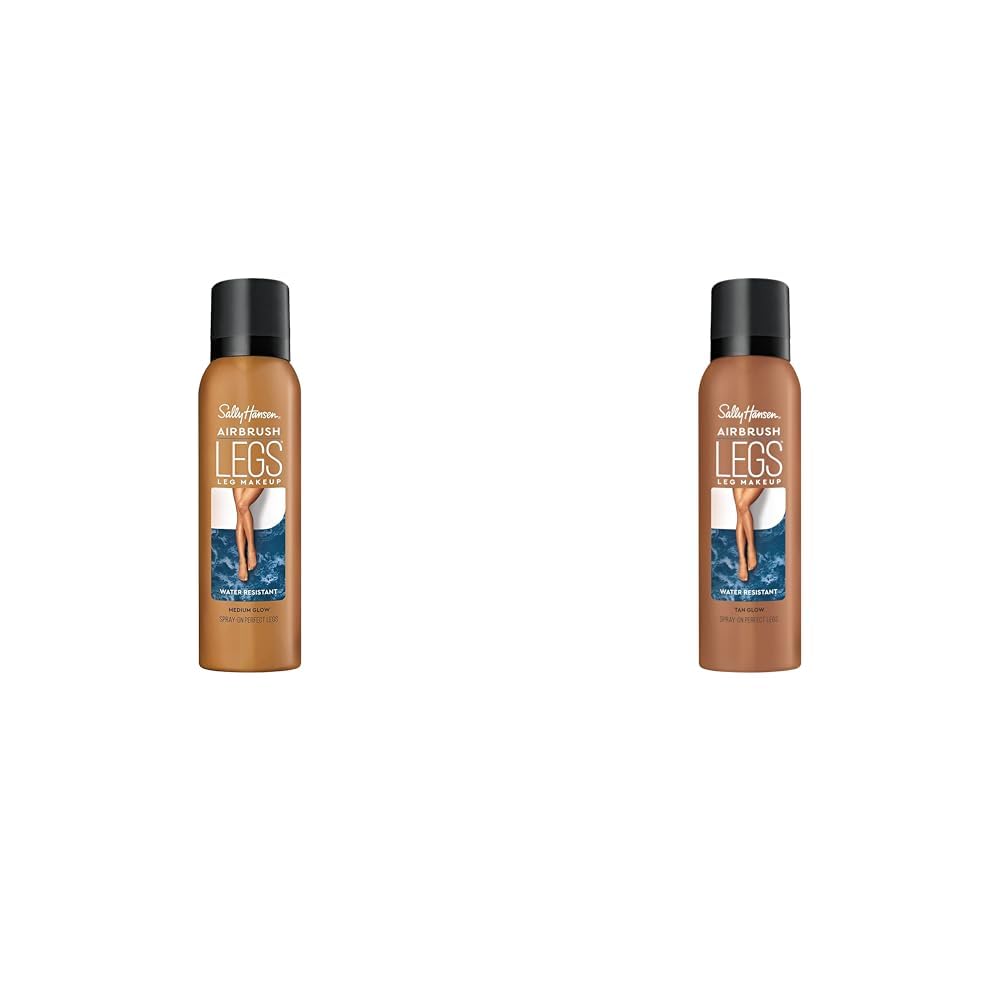 Sally Hansen Airbrush Legs Makeup Medium & Tan Glow 8.8 Oz