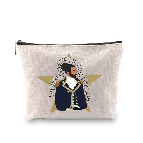 WCGXKO Musical Inspired Tote Bag Musical Gift America's Favorite Fighting Frenchman (Fighting Frenchman)