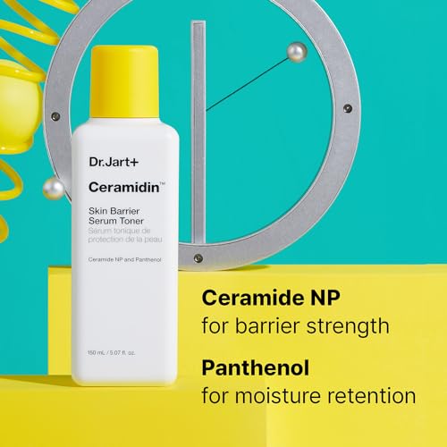 Dr.Jart+ Ceramidin Skin Barrier Face Serum Toner with Ceramides | Korean Skin Care, 5.07 Fl Oz
