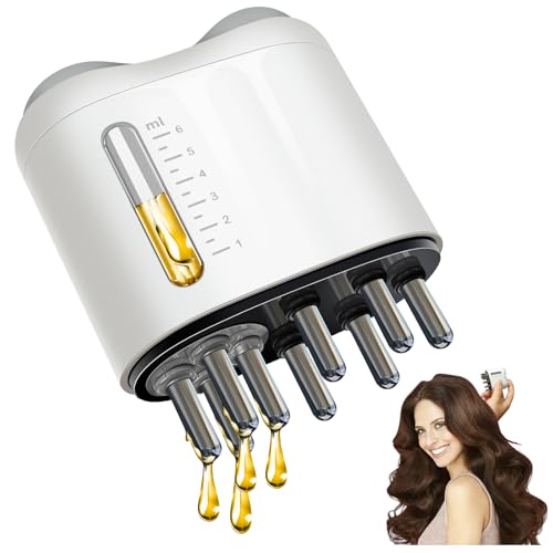 Minoxidil Applicator, Hair Oiling Applicator, Root Comb Applicator£¬Scalp Oil Dispenser, 2-in-1 Hair Growth Oil Applicator and Scalp Massager for Hair Treatment and Growth