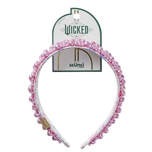 Wicked 2 Pearl Glinda Pink Headband - hair accessories for women and girls - gifts for her - Scunci by Conair
