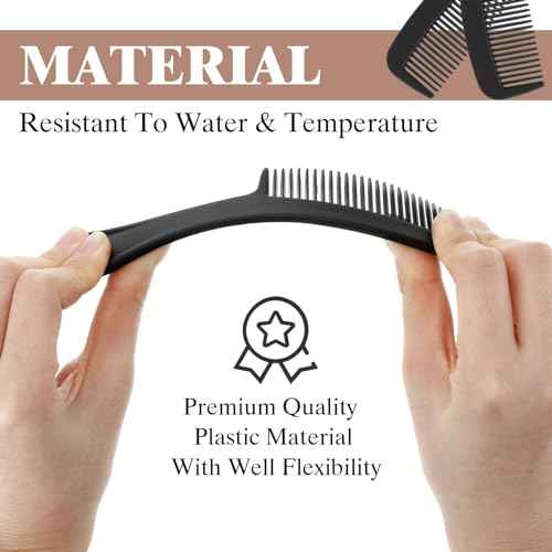 Layhit 150 Pack Bulk Hair Combs Individually Wrapped Plastic Hair Comb Set Christmas Boxes Gifts Travel Pocket Sturdy for Women, Kids, Men, Homeless, Shelter, Nursing, Hotel, Home, Charity Church