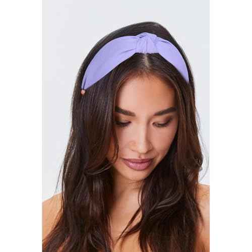 Ondder 6 Pack Top Knot Purple Headbands for Women Cloth Head Bands for Women¡¯s Hair Wide Cute Knotted Headbands for Women Non Slip Fashion Womens Girls Hair Accessories