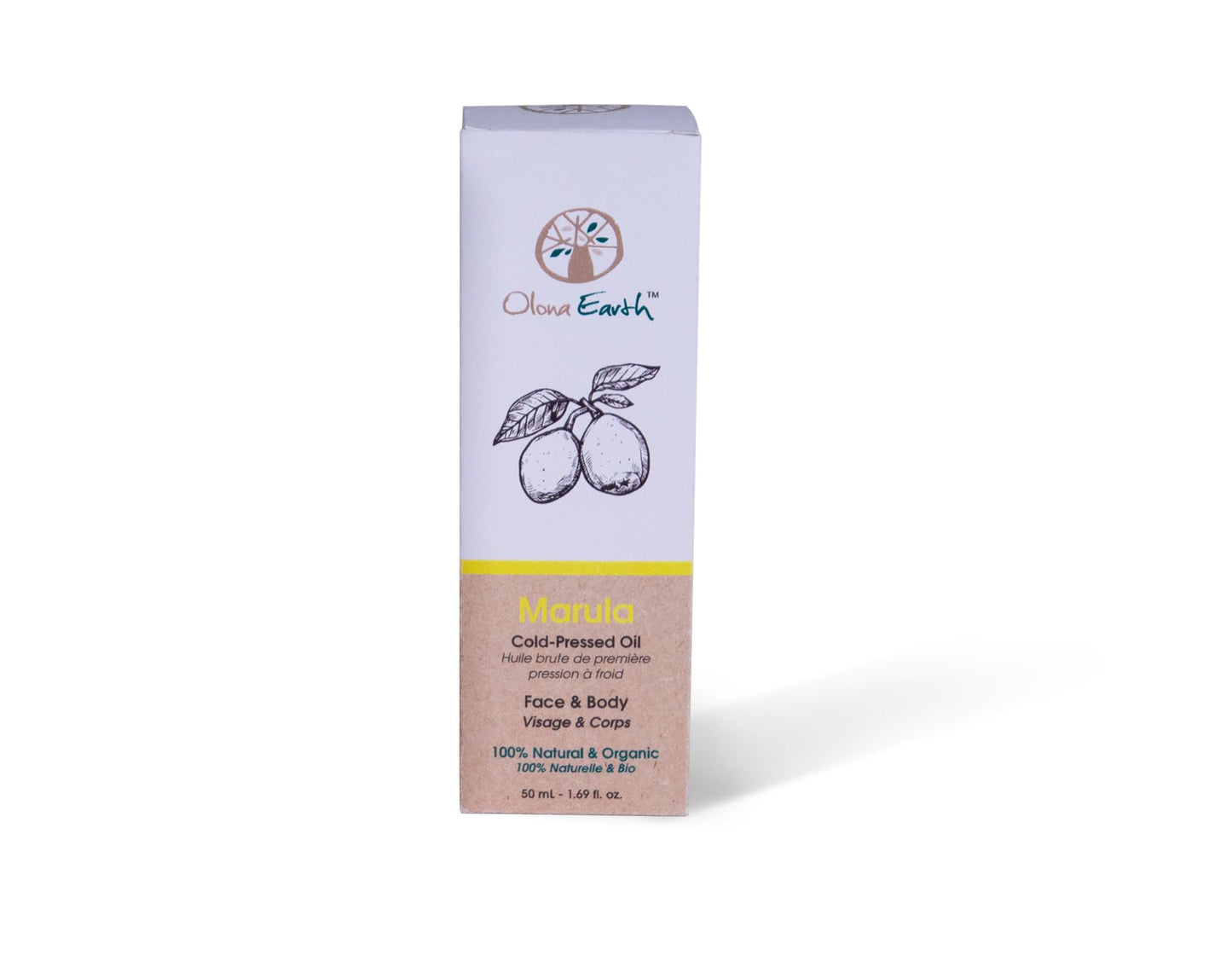 OLONA EARTH 100% ORGANIC MARULA COLD-PRESSED HYDRATING OIL