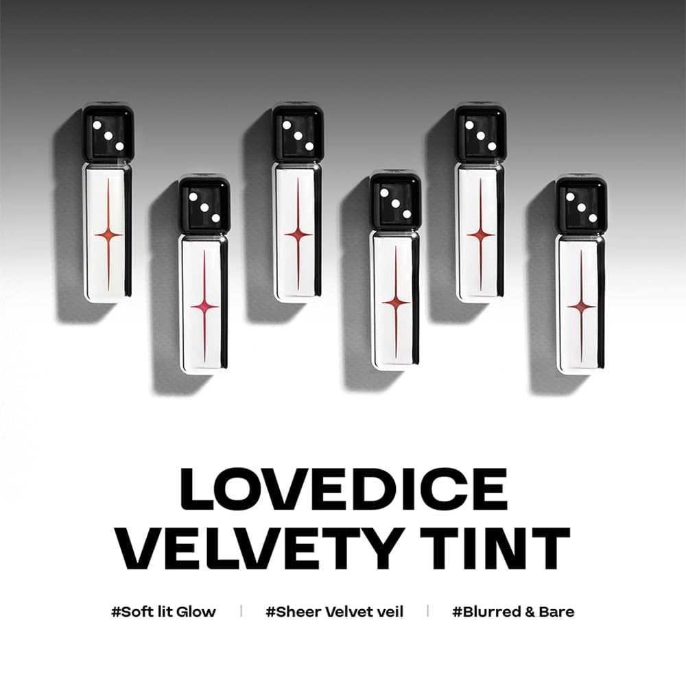 Lovedice Velvety Makeup Lip Tint | K-beauty, Glossy Lip, Lip Gloss, Soft Glow