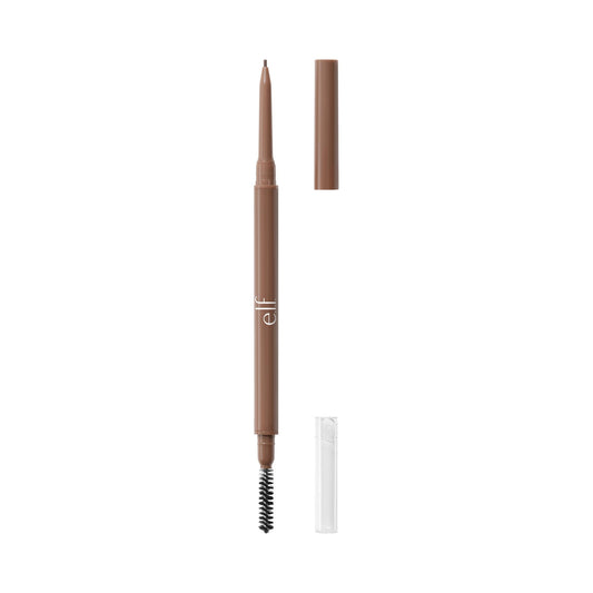 e.l.f. Micro-Fine Brow Pencil, Waterproof Brow Color & Spoolie For Shaping Brows & Creating A Feathered Natural-Looking Finish, Vegan & Cruelty-Free, Espresso