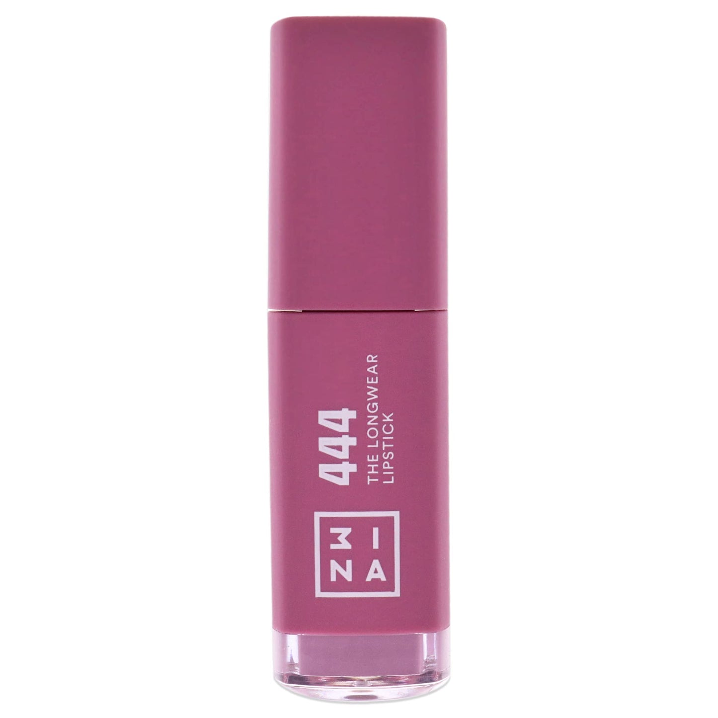 3INA The Longwear Lipstick - Matte Lipstick for Women - Moisturizing with 12-Hour Long Wear - Transfer-Proof and Highly Pigmented - 444-0.23 oz