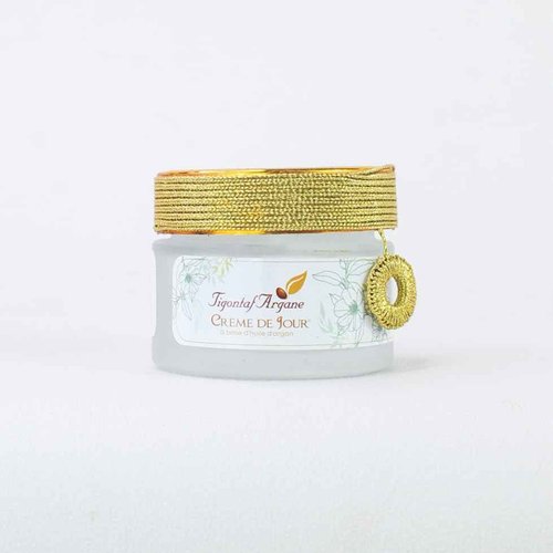 Crème de Jour - Tigontaf Argan Day Cream - Morning Face Skin Care – Lightweight Daily Moisturizer with Argan & Vitamin E – Fights Dryness and Revives Glow – For Face & Neck - 50g /1.7oz