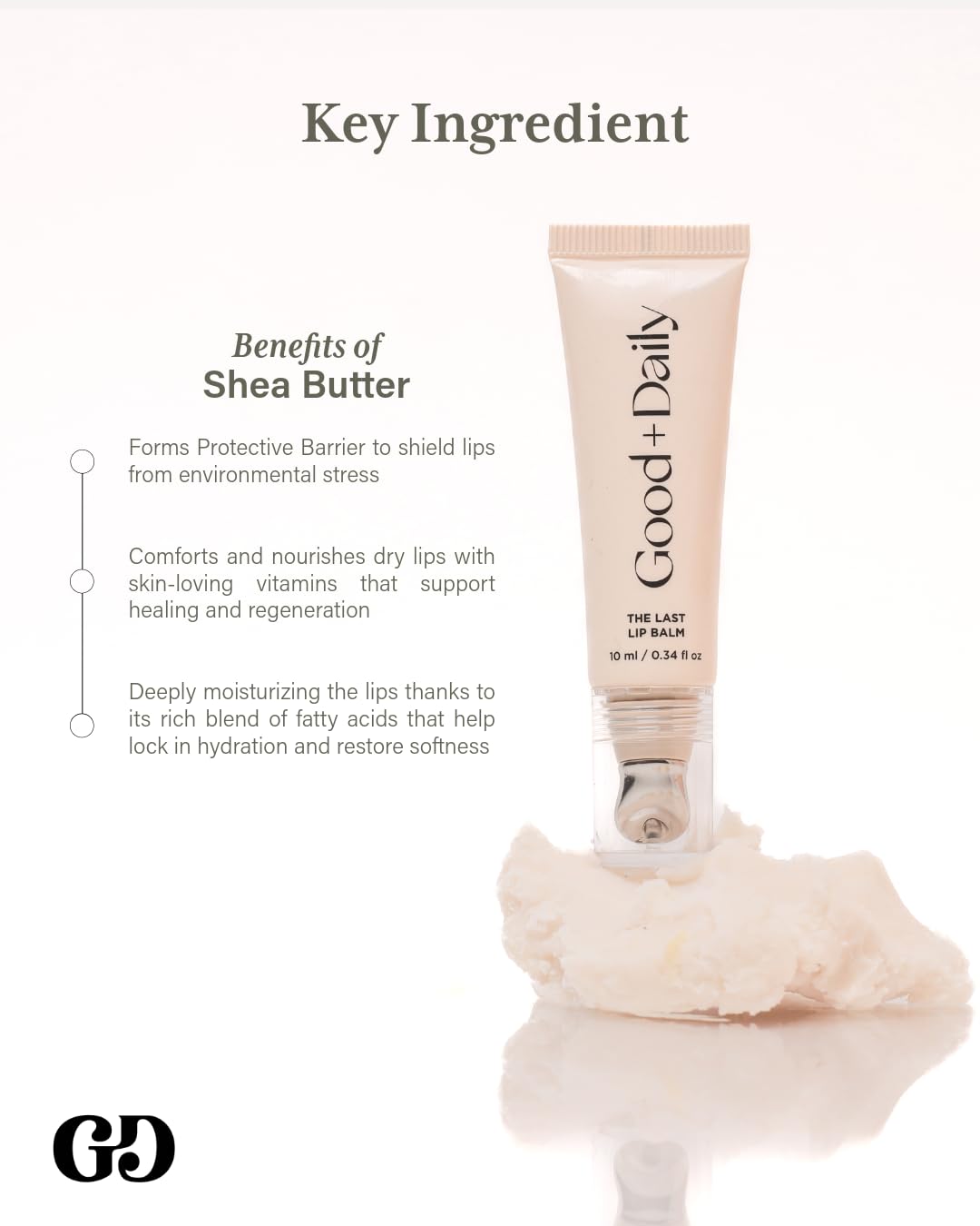 Lasting Lip Balm - Marshmallow Flavor for Soft, Hydrated Lips
