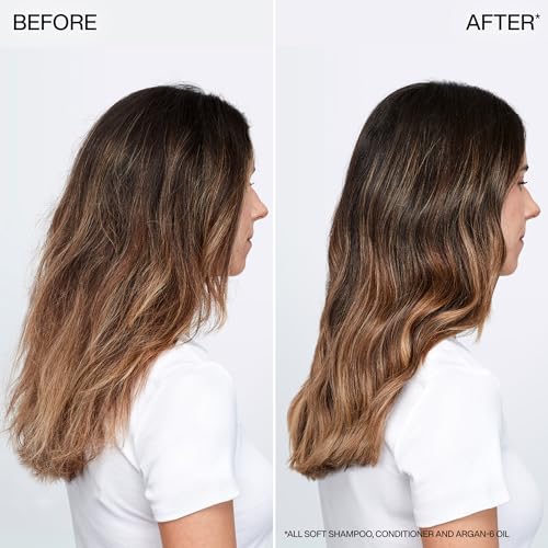 Redken All Soft Conditioner For Dry Hair - Moisturizes & Provides Intense Softness With Argan Oil, For All Hair Types