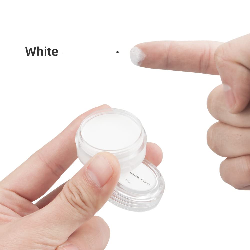 10g White Eyebrow Mapping Paste Permanent Makeup Microblading Brow Paste Eyebrow Lip Shaping Position Tinting Tool
