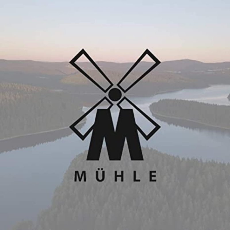 MÜHLE Beard Scissors - 4-Inch Nose & Ear Hair Trimmers | Durable Matt Stainless Steel | Ergonomic Design
