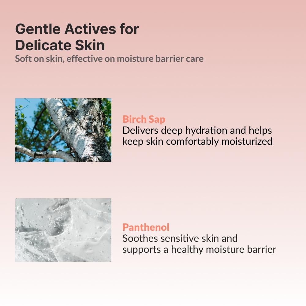 Deep Comfort Cream - Moisturizing Face Cream with Birch Sap & 5% Panthenol | Hydrating Vegan Korean Skincare (1.69 fl. oz)