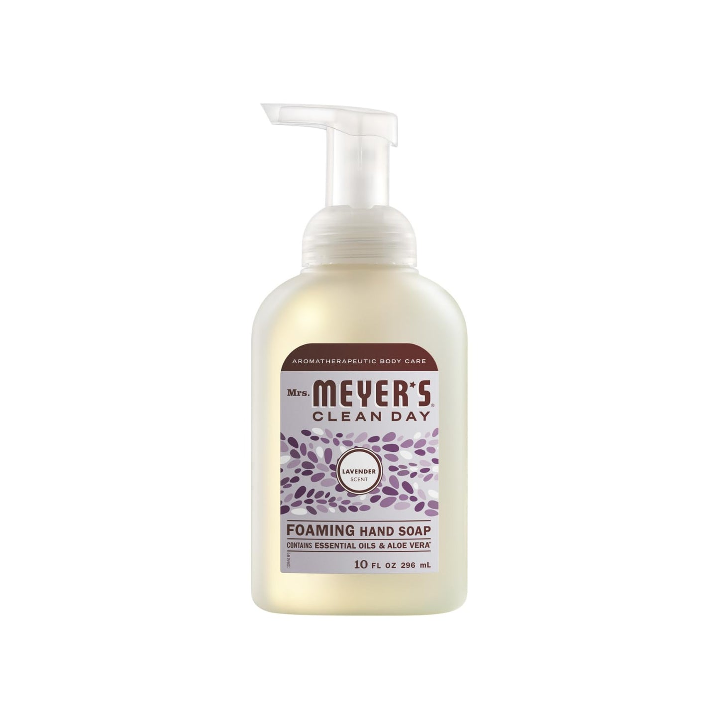 Mrs. MEYER'S CLEAN DAY Foaming Hand Soap 4 Scent Variety Pack, 1 Rain Water, 1 Lavender, 1 Lemon Verbena, 1 Watermelon, 10 OZ Each, 1 CT