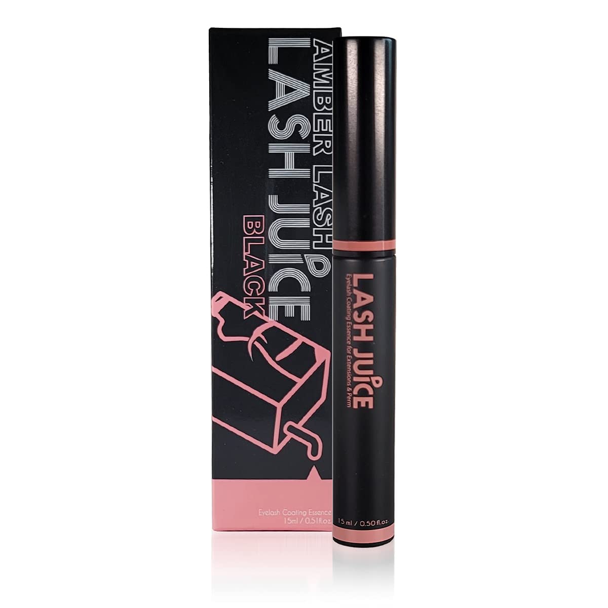 Lash Juice 3-in-1 Eyelash Coating Sealant - Nourishing Serum for Extensions & Lifts | Black