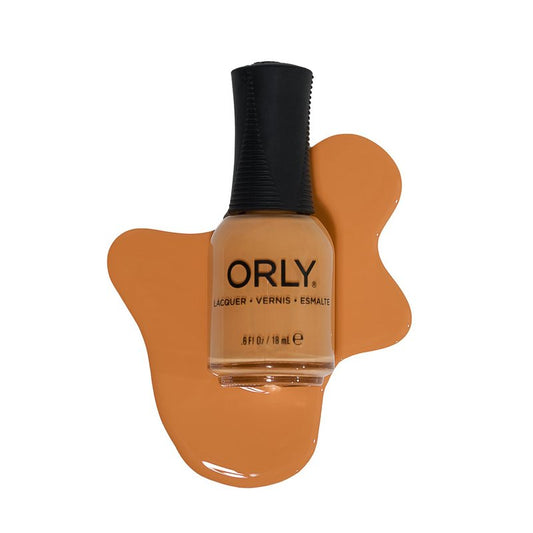 Orly Nail Polish Cowabunga ! | Limited Edited 1980s Collection |Neon Orange Creme | Long-Wearing, Quick Drying & Chip Resistant Formula | Salon-Like Finish | Vegan, Cruelty Free (18ML)