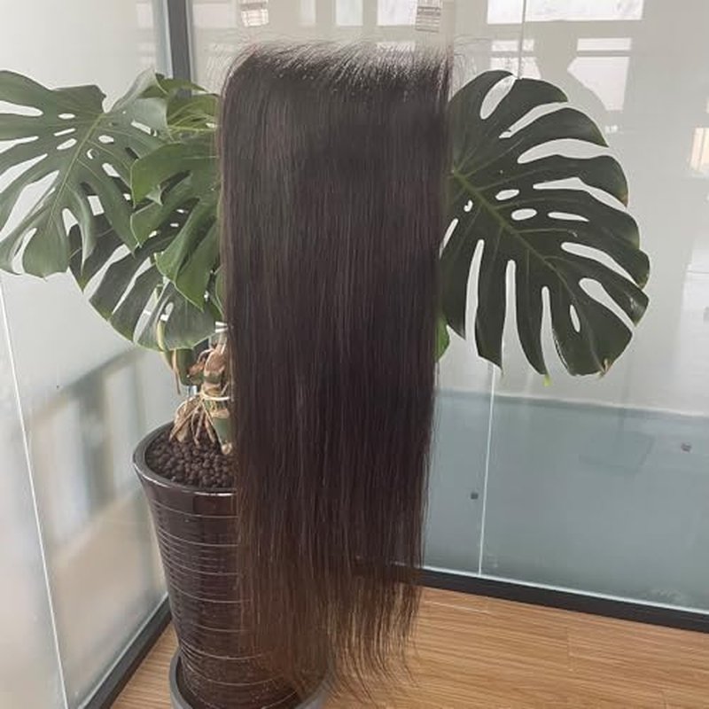 7x7 Closure HD Lace Only Virgin Unprocessed Human Hair Straight Pre-plucked Natural Hairline Silky 100% Human Hair 16Inch