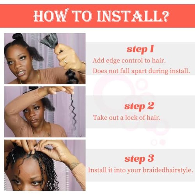 Human Braiding Hair for Boho Braids 150g Boho Braiding Hair Curly 3 Bundles 24 Inch Deep Wave Bulk Human Hair for Boho Knotless Braids Natural Color