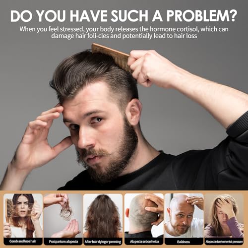 Root Activator Shampoo, Gray Hair Regrowth Conditioner Mane Strengthening Activation Shampoo Soap for Smooth and Strong Hair (200ml)