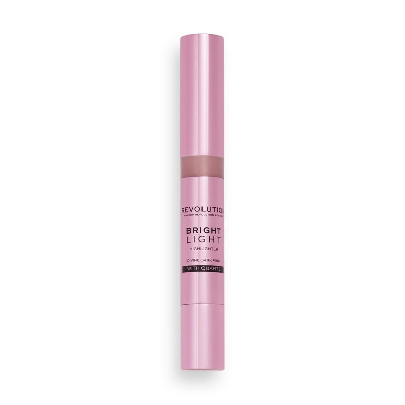 Revolution Beauty London, Bright Light Liquid Highlighter, Buildable Formula for a Luminous Skin Glow, Vegan & Cruelty-Free, Divine Dark Pink, 0.10 fl oz