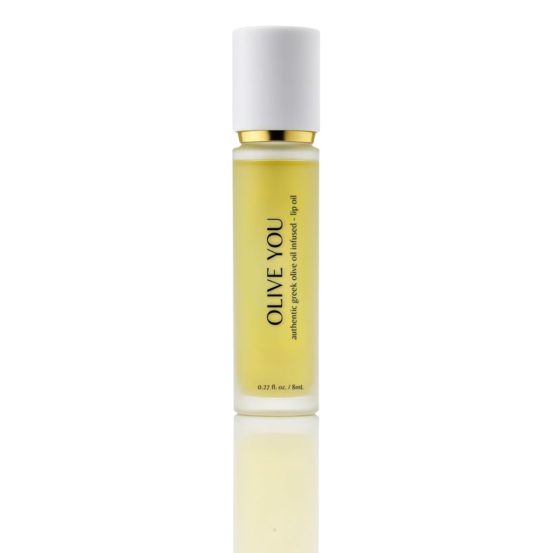 Olive You Lip Oil – Non-Sticky Hydrating Lip Oil with Greek Extra Virgin Olive Oil & Squalane – Vegan, Cruelty-Free, Paraben-Free, Luxury Gift