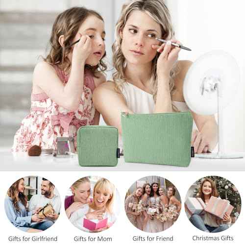 MAGEFY Makeup Bag Small Cosmetic Bag for Women