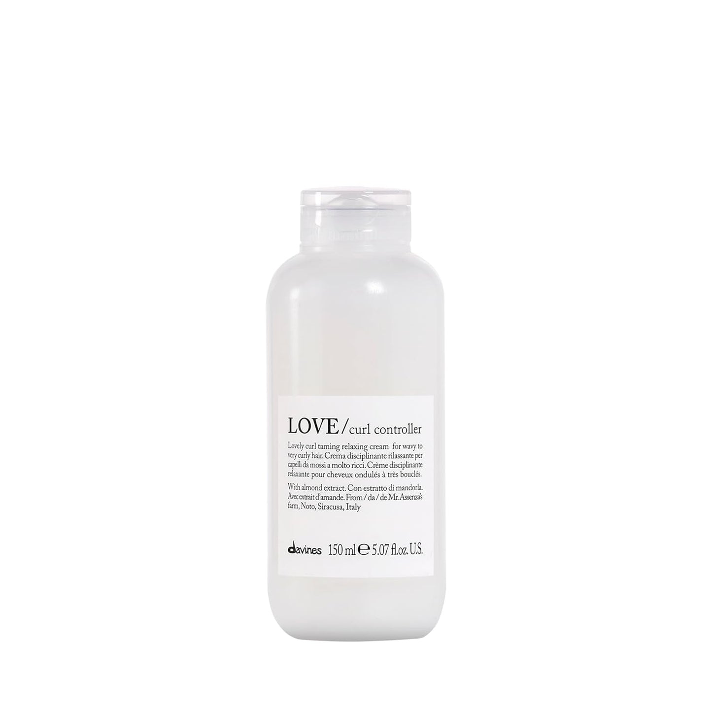 Davines LOVE Curl Controller - Anti-Frizz Cream for Wavy & Curly Hair | Defines Texture, 5.07 Fl Oz
