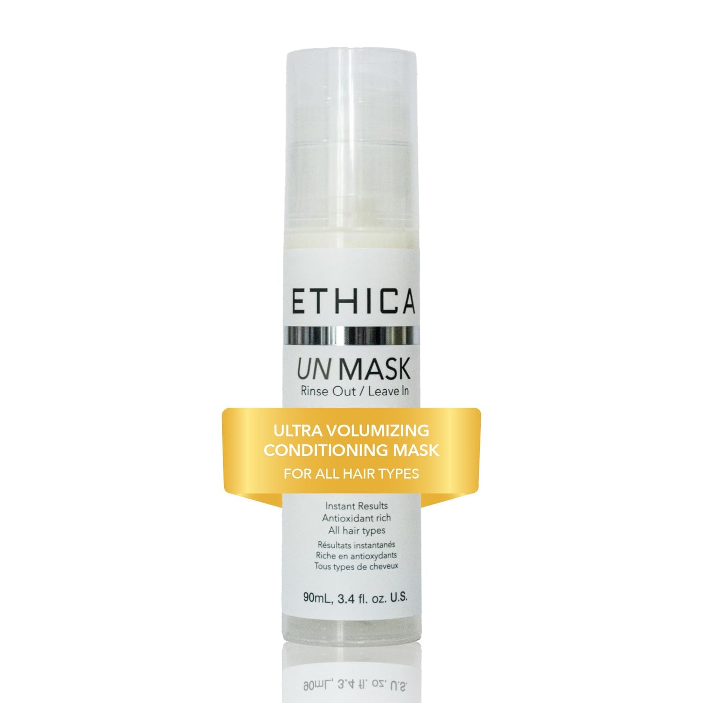 Ethica Beauty Leave-In Conditioner - Deep Conditioning & Volumizing Hair Mask | 3.4 oz