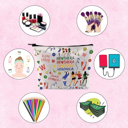 TSOTMO Sisters Musical Survival Bag Musical Queens Inspired Gift With Zipper Muscial Lover Toiletry Bag (Musical how very)
