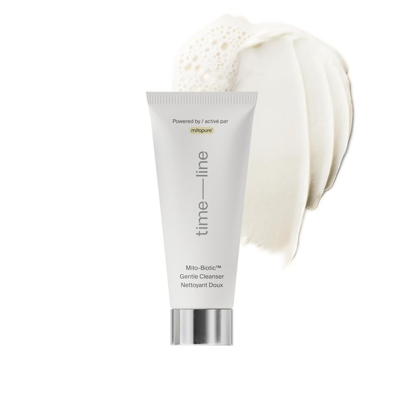 Mitopure™ Travel Size Gentle Cleanser - Non-Drying Makeup Remover & Skin Barrier Strengthener | 1.7 Fl Oz