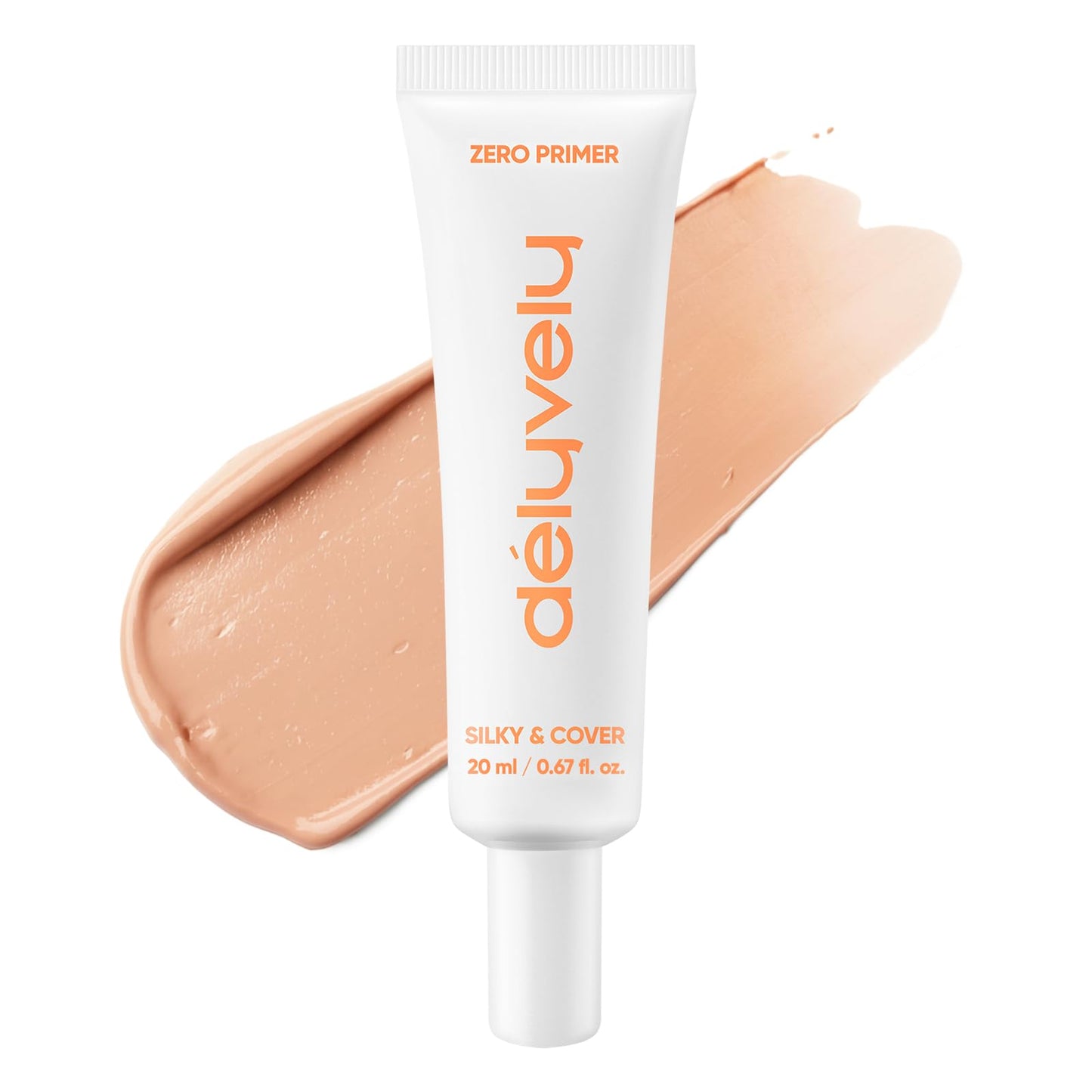 delyvely Zero Primer, K Beauty Face Primer with Pore Minimizer, Oil & Shine Control, Matte Blurring Finish, Smooths Fine Lines & Wrinkles, Long-Lasting Makeup for Oily Skin, 20ml / 0.67 fl. oz