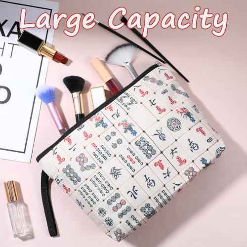 Mahjong Bag, Mahjong Gifts for Women Gifts for Mahjong Players Mahjong Accessories Mahjong Gifts for Mahjong Lover Women Mom Grandma Birthday Travel