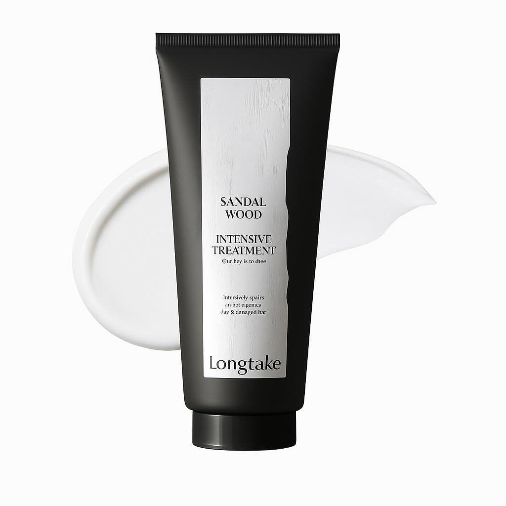 Sandalwood Hair Perfume Treatment - Intensive Anti-Frizz Formula | 6.76 Fl Oz | Softens & Repairs Split Ends