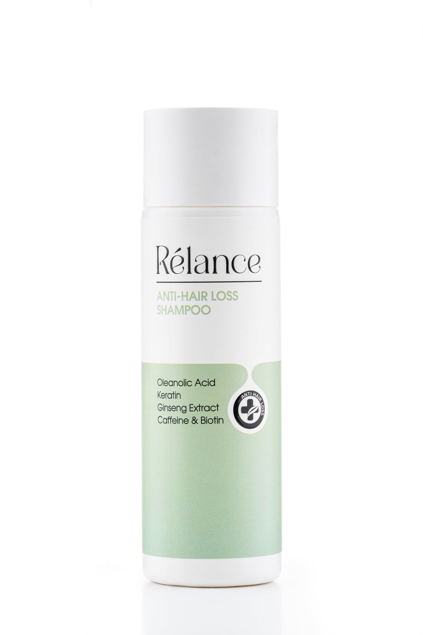 Relance Anti-Hair Loss Shampoo, 200ml, with Oleanolic Acid, Keratin, Ginseng Extract, Caffeine, Biotin, SLS-Free