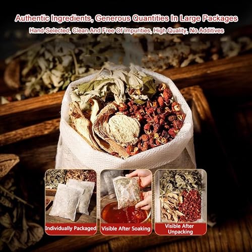 30 Pcs Body Detox Foot Soak To Remove Toxins,Lymphatic Drainage Ginger Herbal Foot Detoxing Soak for Relieve Fatigue Dispel Cold and Remove Dampness äõõ®øÜÊÅðëé±øÐ