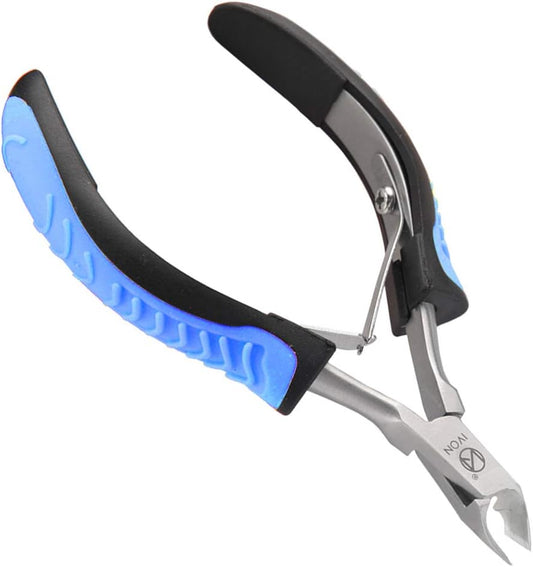 IVON Cuticle Trimmer, Non-Slip Professional Cuticle Nipper Stainless Steel Cutter