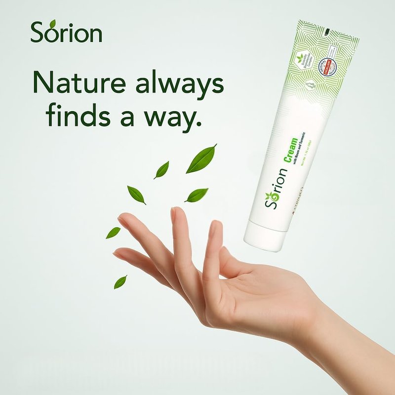 Sorion Cream - Herbal Moisturizer for Dry, Itchy Skin | Coconut Oil, Neem & Turmeric Formula