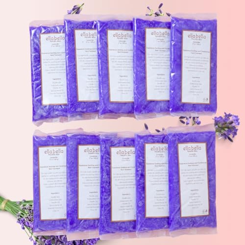 ELLA BELLA¢ç Paraffin Wax Refill Lavender ? Therapeutic Hand & Foot Wax for Paraffin Bath ? Deep Moisturizing & Soothing Relief ? Compatible with our Wax Machine