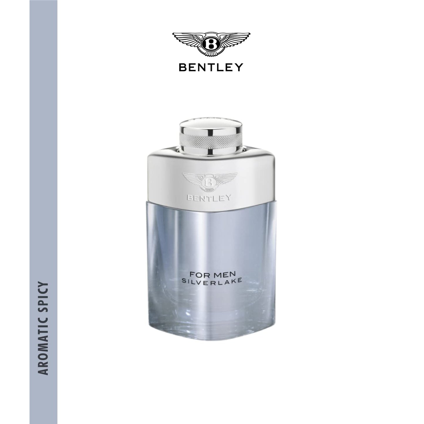 Bentley Silverlake for Men Eau de Parfum Spray, 3.4 Ounce