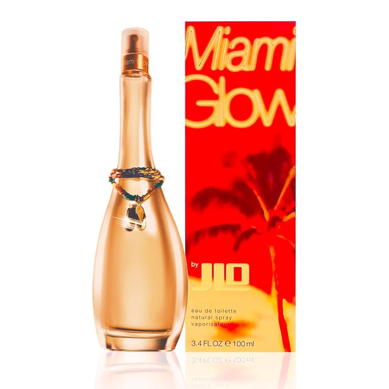 Miami Glow By Jennifer Lopez For Women. Eau De Toilette Spray 3.4 Ounces