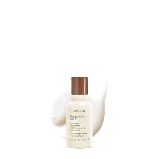 Aveda Rosemary Mint Weightless Conditioner | Lightweight Daily Conditioner | Adds Body & Shine| For Normal to Oily Hair, Fine to Medium Hair | Invigorating Aroma | 97% Naturally Derived*, 1.7 Fl Oz