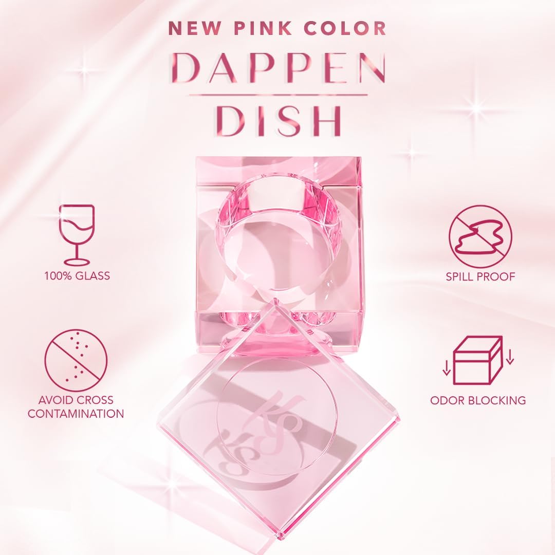 Kiara Sky Pink Dappen Dish