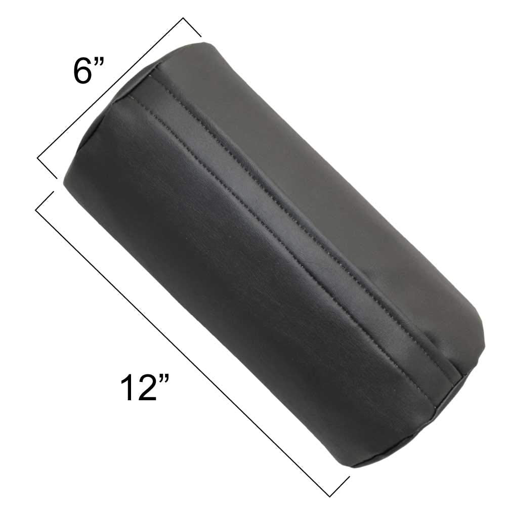 Rehabilitation Advantage Body Positioning Black Cylinder Bolster 6" X 12"