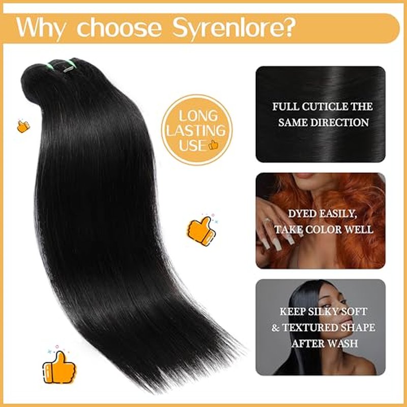 Raw Vietnamese Human Hair 20 Inch Straight Sew In Thick Bundles Unprocessed Raw Vietnamese 100% Real Virgin Human Hair Bundles Quick Weave Single Bundle for Black Women